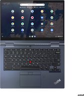 Lenovo ThinkPad C13 Yoga Chromebook 3250C 33,8 cm (13.3) Touchscreen Full HD AMD Ryzen™ 3 4 GB DDR4-SDRAM 128 GB SSD Wi-Fi 5 (802.11ac) Chrome OS Blauw