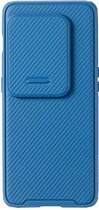 Nillkin - OnePlus 10 Pro 5G Hoesje - Privacy Back Case Donker Blauw