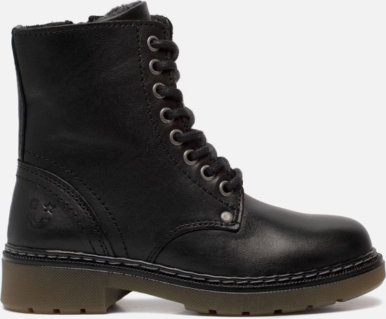 Muyters Veterboots zwart Leer 40603 - Maat 30