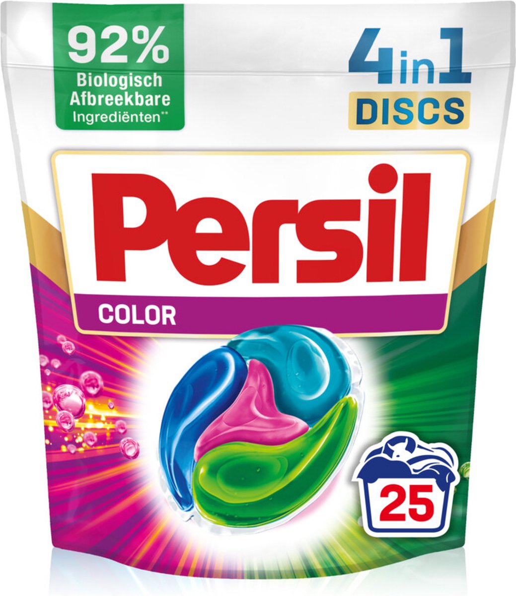 Persil 4in1 Discs Wasmiddelcapsules Color 25 stuks