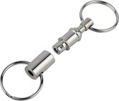 Quick release / afneembare sleutelhanger - snel en eenvoudig sleutel voor motor, auto, scooter, fiets, etc. losmaken van sleutelbos