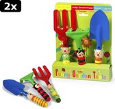 2x Simply for Kids Tuingereedschapset