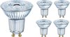 Voordeelpak 5 stuks Osram Parathom LED Spot GU10 PAR16 4.5W (50W) 350lm 36D - 927 Zeer Warm Wit - Dimbaar