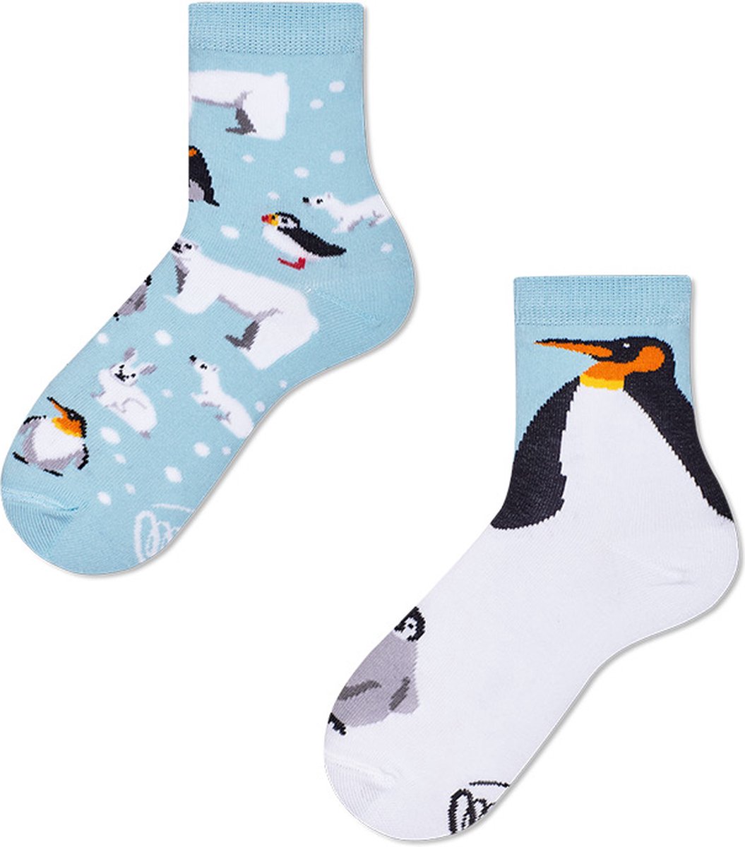 Many Mornings kids sokken frosty friends multi