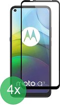 Geschikt Voor: Motorola Moto G9 Power Full Screenprotector 4x - screen protector - volledige glas - bescherming - beschermglas - ZT Accessoires