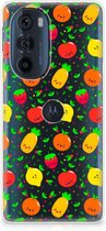 GSM Hoesje Motorola Edge 30 Pro TPU Bumper Doorzichtig Fruits