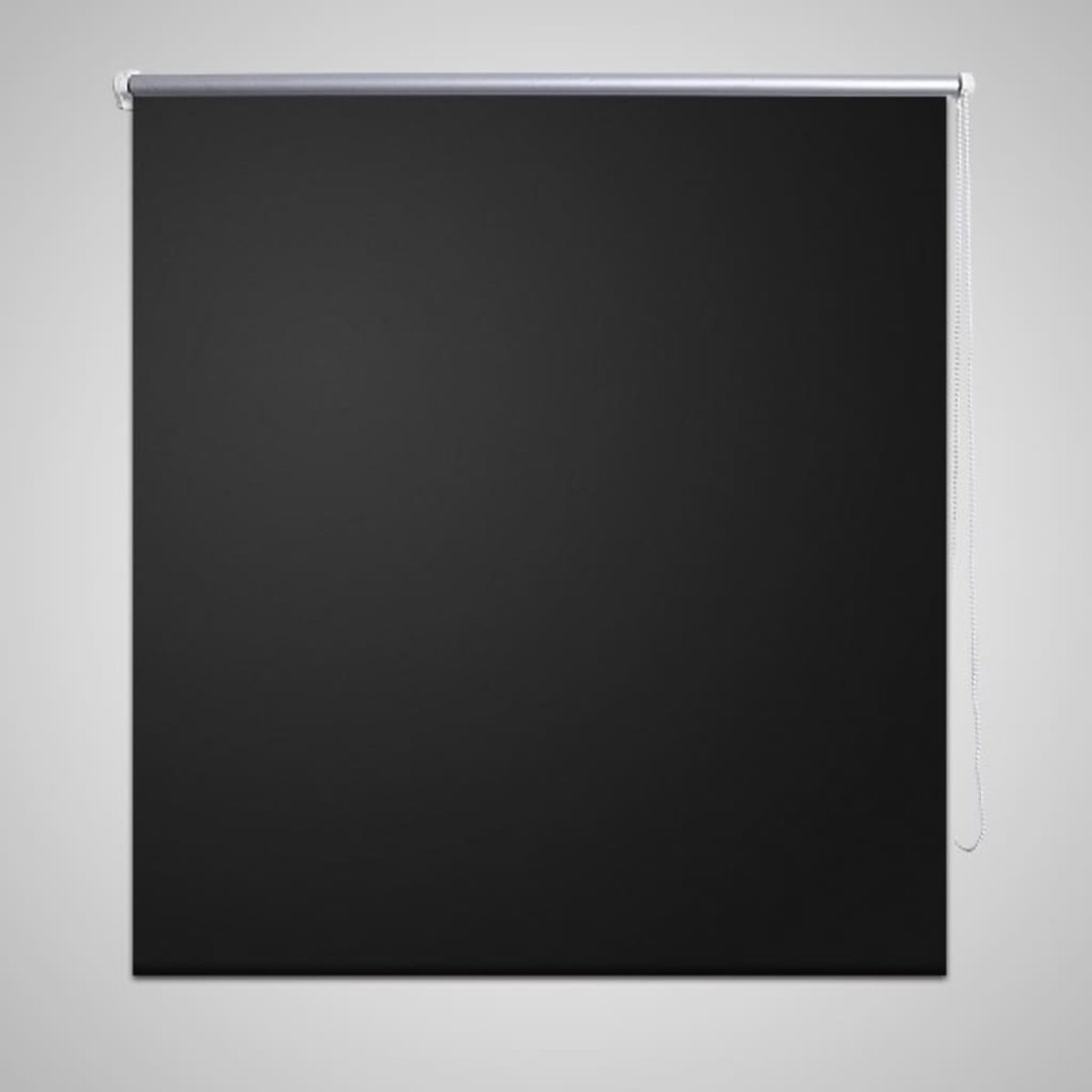 Decoways - Rolgordijn verduisterend 40 x 100 cm zwart