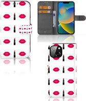 Telefoonhoesje Geschikt voor iPhone 14 Beschermhoes Lipstick Kiss