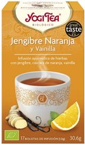 Infusion Yogi Tea Oranje Vanille Gember (17 x 1,8 g)