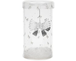 Riviera Maison Sparkling Bow Fillable Hurricane  - Transparent - 12.0 x 12.0