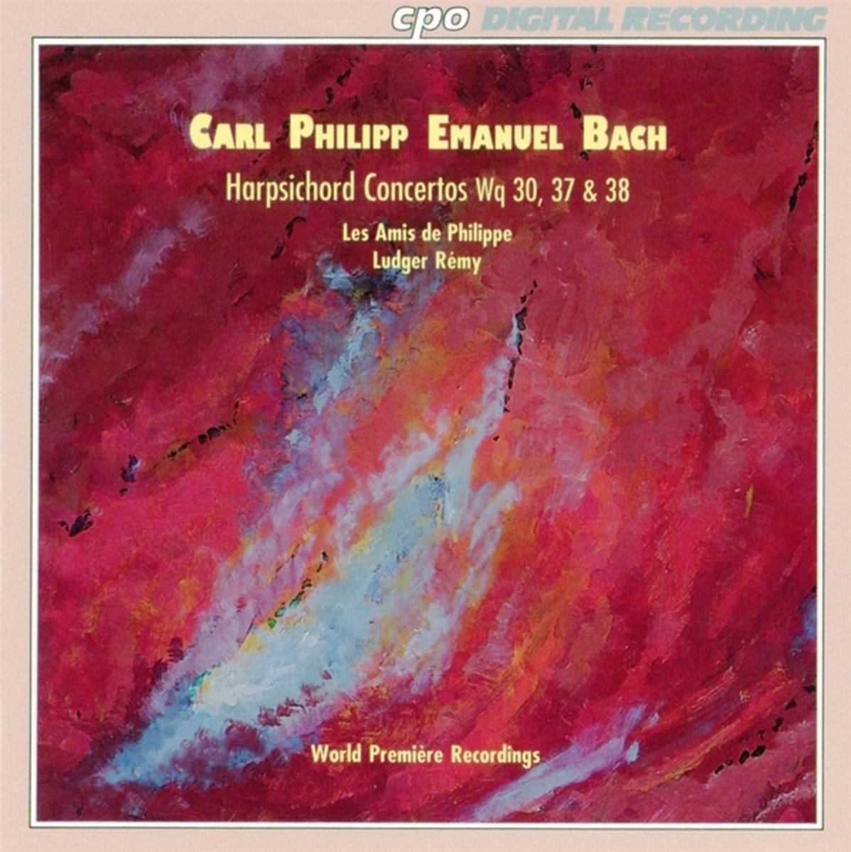 Harpsichord Concertos Wq 30, 37 & 38