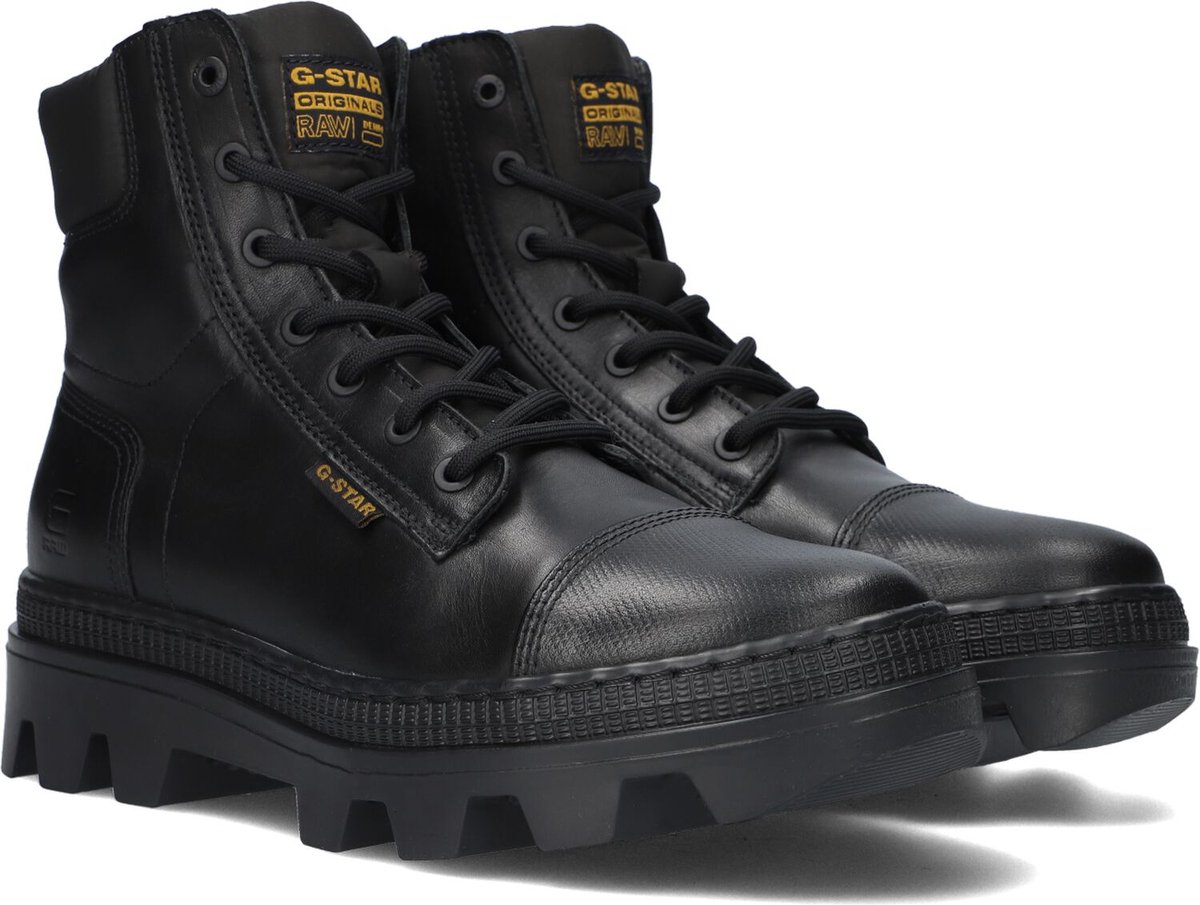 G-Star Raw Noxer Hgh Lea Nyl W Veterboots Laarzen Met Veters
