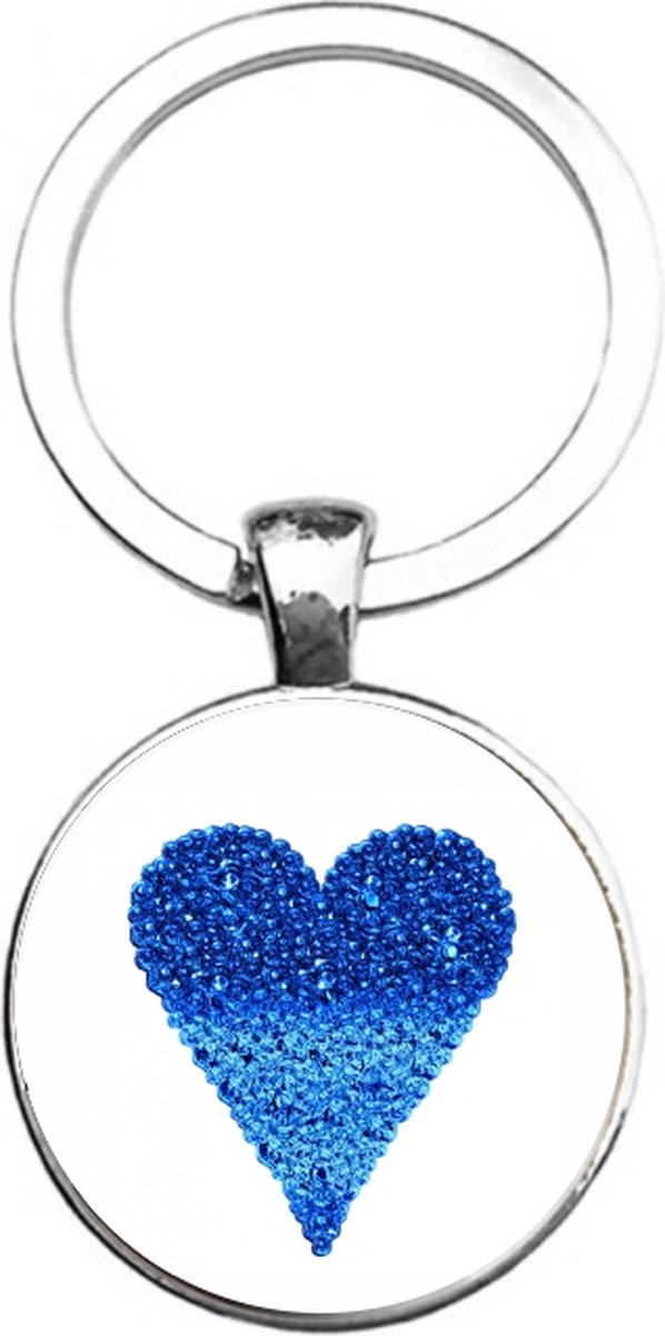 Sleutelhanger Glas - Liefde