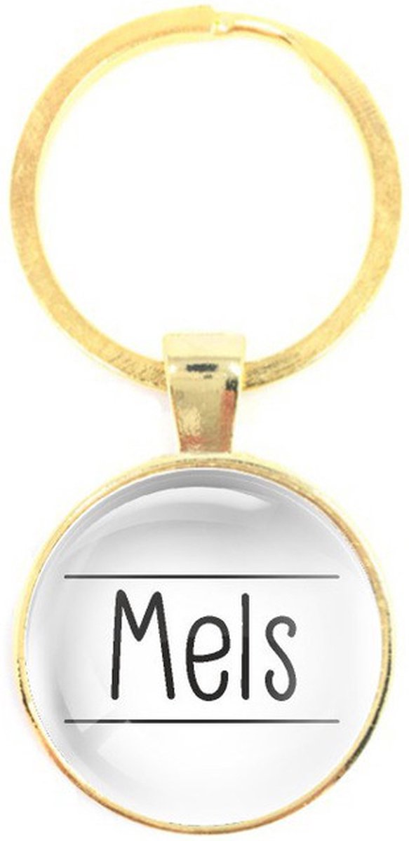 Sleutelhanger Glas - Mels