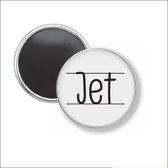Button Met Magneet 58 MM - Jet - NIET VOOR KLEDING