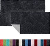 SKY Tapis de Badmat - Sky Soft - Tapis de Douche - Antidérapant - Gris Foncé - 70 x 120 cm