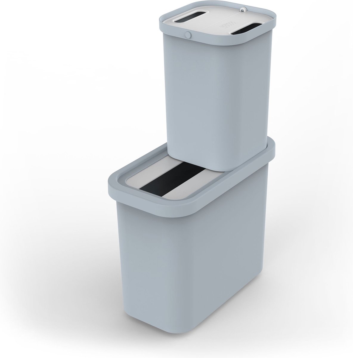Goedkoopste Joseph Joseph - GoRecycle - Recycling Afvalemmer - Set van 2 Stuks - 46 liter - Blauw