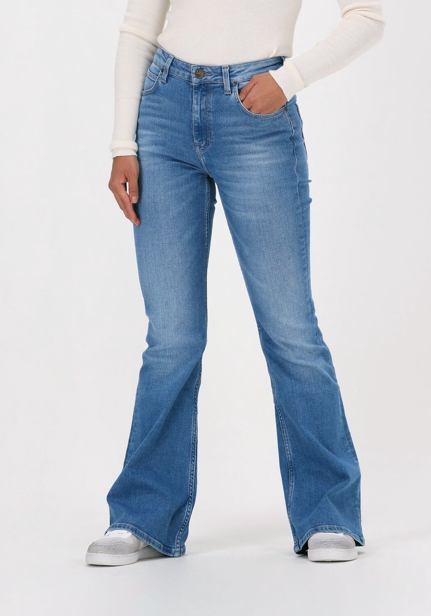 LEE Breese Jaded Dames Flared Jeans 26_31