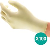 MICROFLEX® 63-864 - Latex Wegwerp Handschoenen, Poedervrij, XL, Wit, 100 stuks