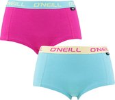 O'Neill dames boxershorts 2P blauw & roze - L