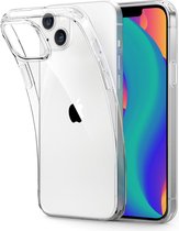 MMOBIEL Siliconen TPU Beschermhoes Geschikt voor iPhone 14 - 6.1 inch - 2022 - Transparant - Ultradun Back Cover Case