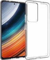 Xiaomi Poco F4 TPU Siliconen Back Cover Transparant
