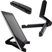 Universele Tablet Standaard - 7-10 Inch - Geschikt Voor iPad / Galaxy Tab Tafel Stand Houder - Zwart