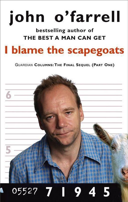 I Blame the Scapegoats - cover