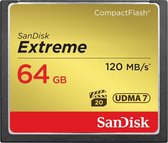 Sandisk Extreme CompactFlash kaart 64 GB