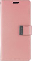 Samsung Galaxy S9 Plus Wallet Case - Goospery Rich Diary - Roze