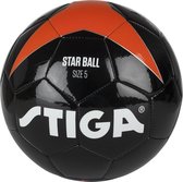 Voetbal Stiga Star maat 5 zwart/oranje