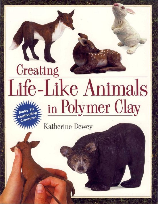 Creating Life-Like Animals in Polymer Clay - cover