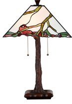 Tiffany Tafellamp Exotic Maple