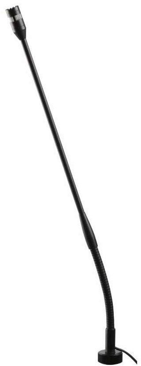 Zwanenhals Microfoon - Condensator Microfoon - Podium Presentaties - Flexibele Zwanenhals - 52 cm Lengte - Zwart