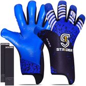 Str1der Apex keepershandschoen | Blauw | Maat 10