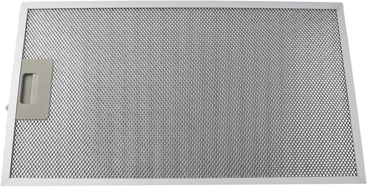 Afzuigkap Filter - Metaal Filter - Keuken Schoonhouden - 5 Laags Filtratie - 460x260mm - Zilver