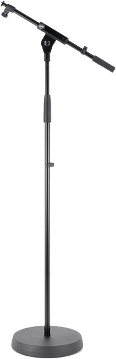 Microfoonstandaard - Muziek Statief - Muziek Optredens - Stevige Ronde Basis - 860-1550 mm - Zwart