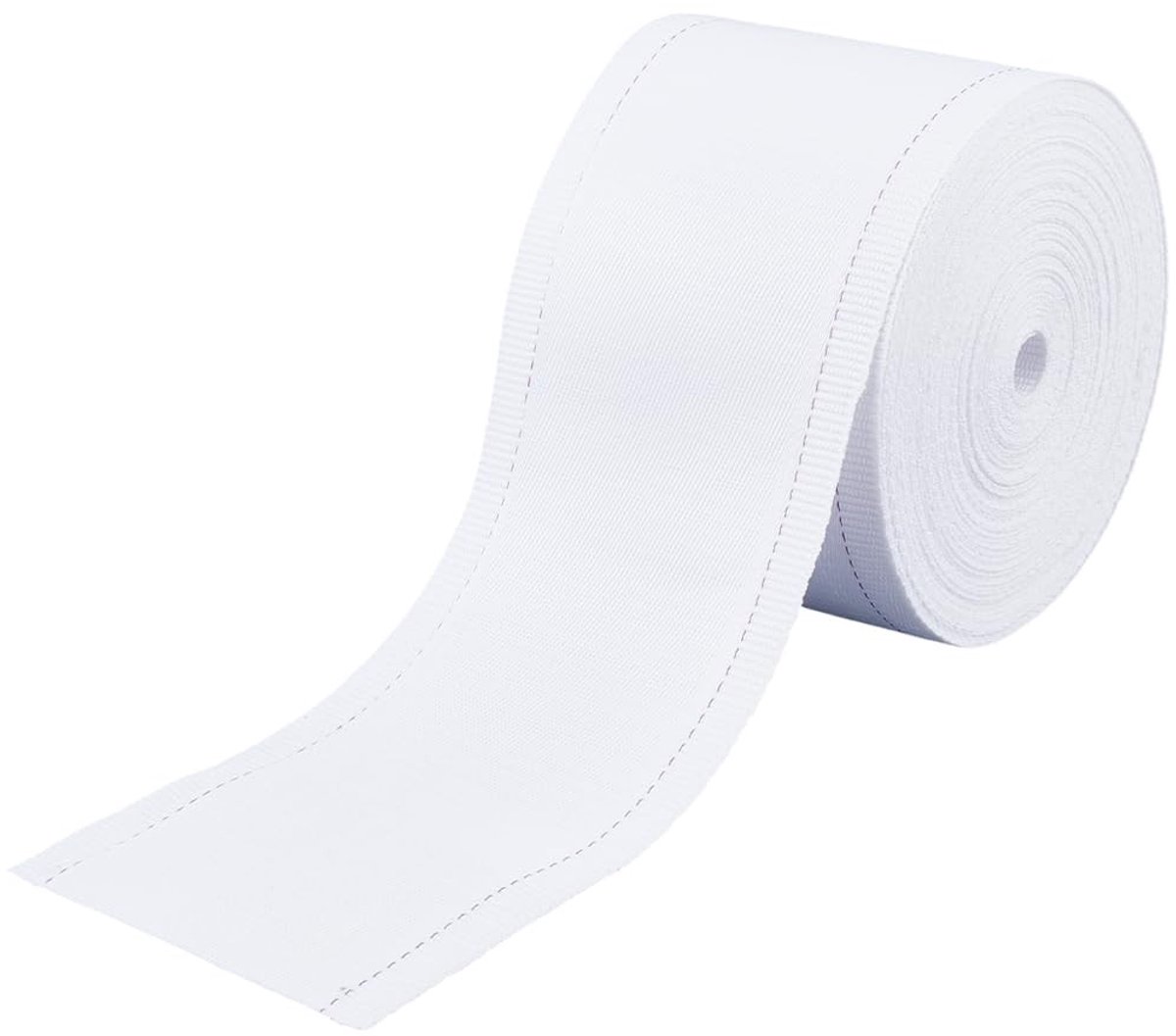 Dailygoods- Gordijnband 22,5 m - 97 mm Breed - Polyester - Kreukbestendig - Slijtvast - Geschikt voor DIY Naaien - Gordijntape