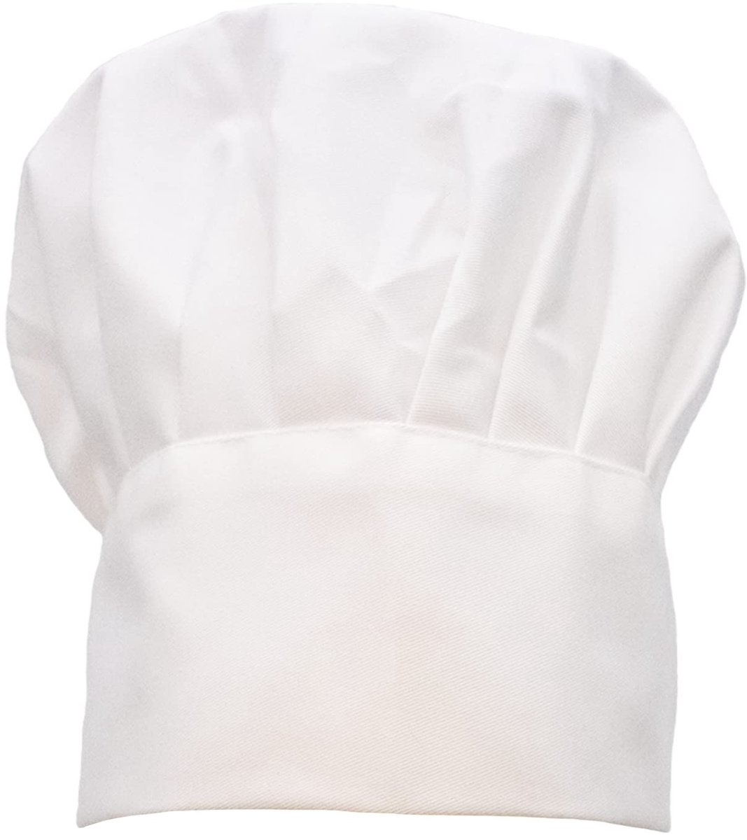 SOUQONE- Koksmuts Elastisch - Witte Kokshoed - Keukenaccessoire - Verkleedkostuum - Chef Uniform - Comfortabel Ontwerp - Chefhoed