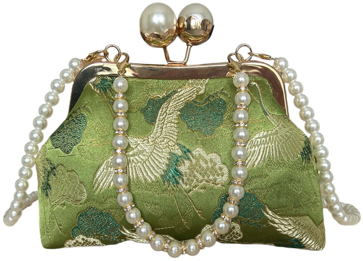 LIVIA HOME- Clutch Met Kunstparels - Handtas Klein - Schoudertas - Crossbody Tas - Avondtasje - Ideaal Voor Feestjes