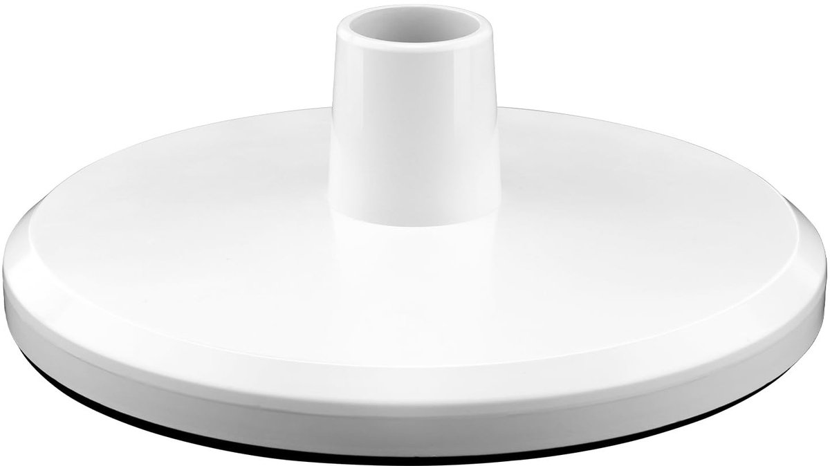 Dailygoods- Zwembadstofzuiger Skimmerafdekking - Compatibel met Hayward - Bodemdiameter 20 cm - ABS Materiaal - Inclusief Adapter 3,8 cm - Wit