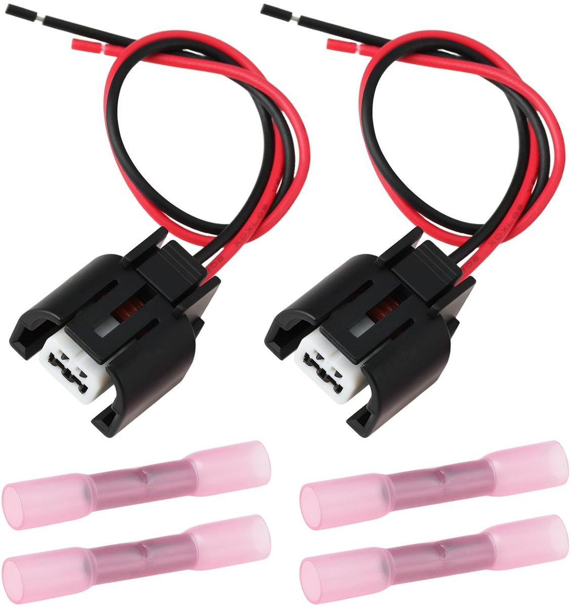 Dailygoods- Harnas Connector - Compatibel met Kia/Hyundai - OE 977233R000 - 15 cm Draadlengte - Hittebestendig Kunststof - Betrouwbare Prestaties