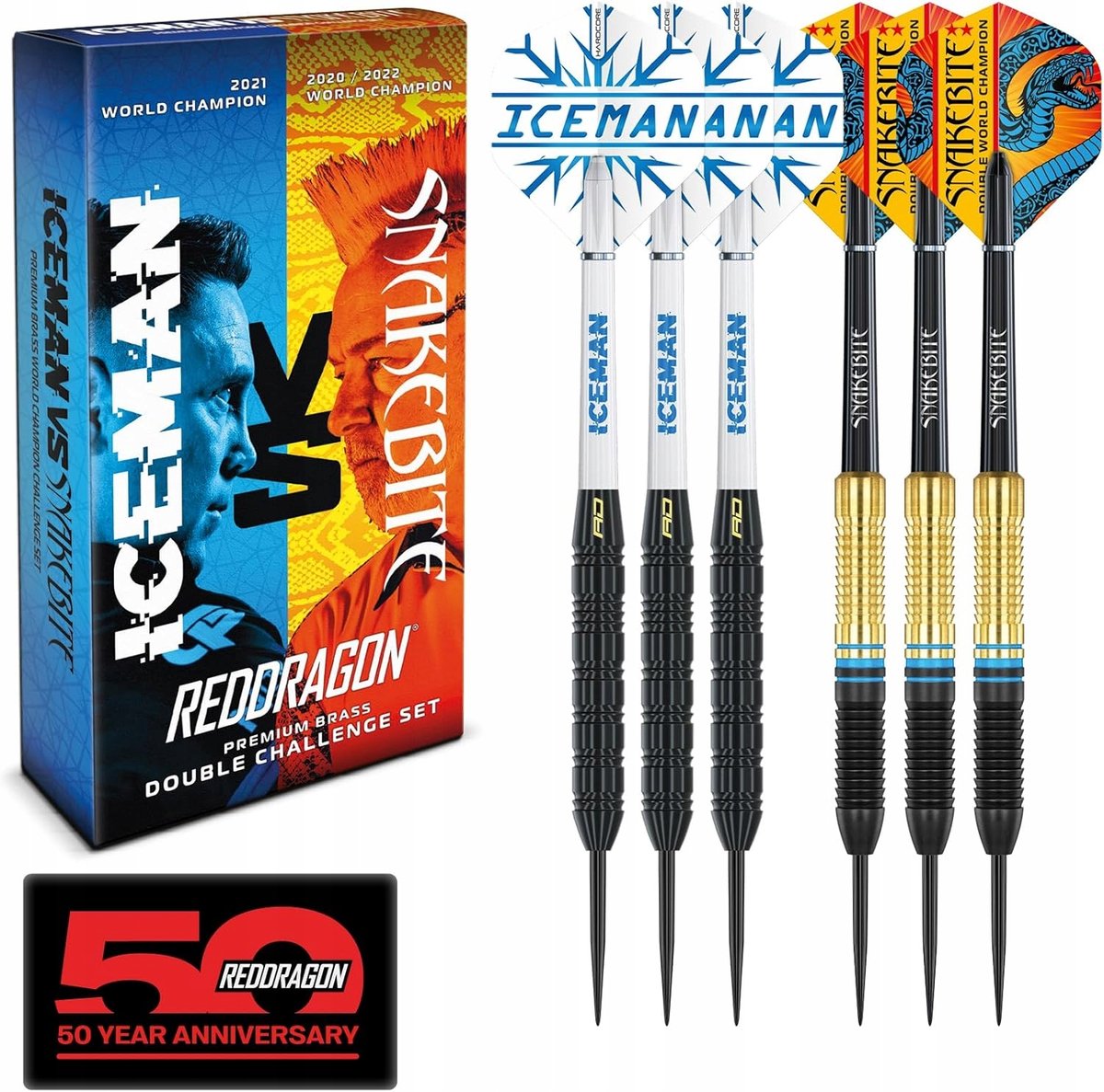 Professionele Stalen Dartpijlen Set - 6x22g - Ideaal Cadeau