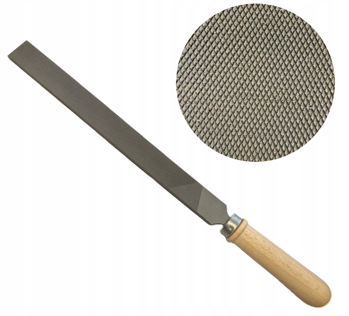 Befana Platte vijl 200 mm - Fijne afwerking (Nº 3)
