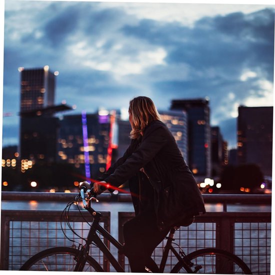 Fiets Richtingaanwijzers - Signaallichten Fiets - Veiliger Fietsen - Draadloze LED Verlichting - 3 Stuks - Zwart — afbeelding 4