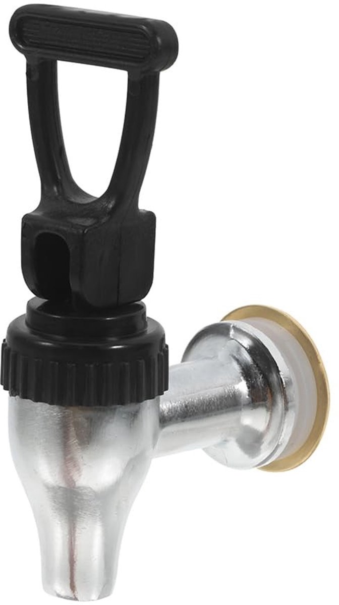 Dailygoods- Drankdispenser 2 Stuks - Roestvrij Stalen Tapkraan - Waterdispenser Accessoires - Compatibel met Theedispensers - Snelle Montage - Duurzaam en Slijtvast