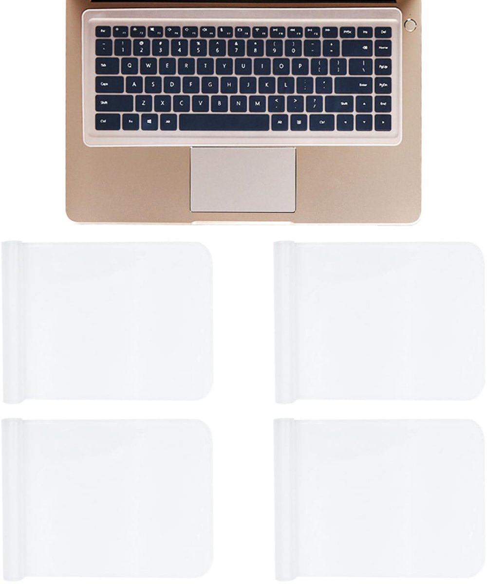 Dailygoods- Toetsenbordhoes Universaal - 4 Stuks - Siliconen - Waterdicht - Ultradun - 36,5 x 13,5 cm - Toetsenbordcover