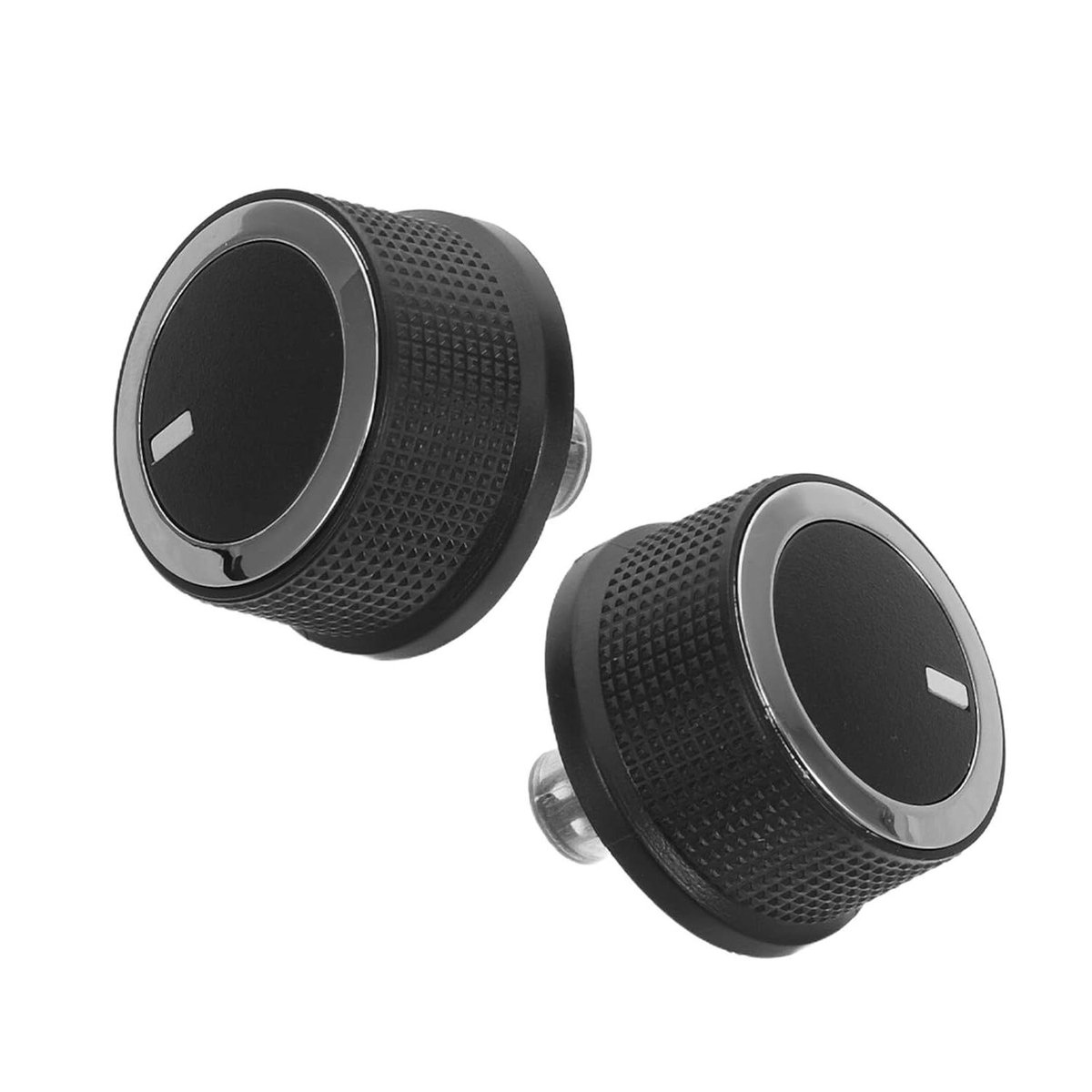 Airconditioning Knoppen - Regelknoppen Set - Auto Temperatuurregeling - Hittebestendige Constructie - 2 Stuks - Multicolor