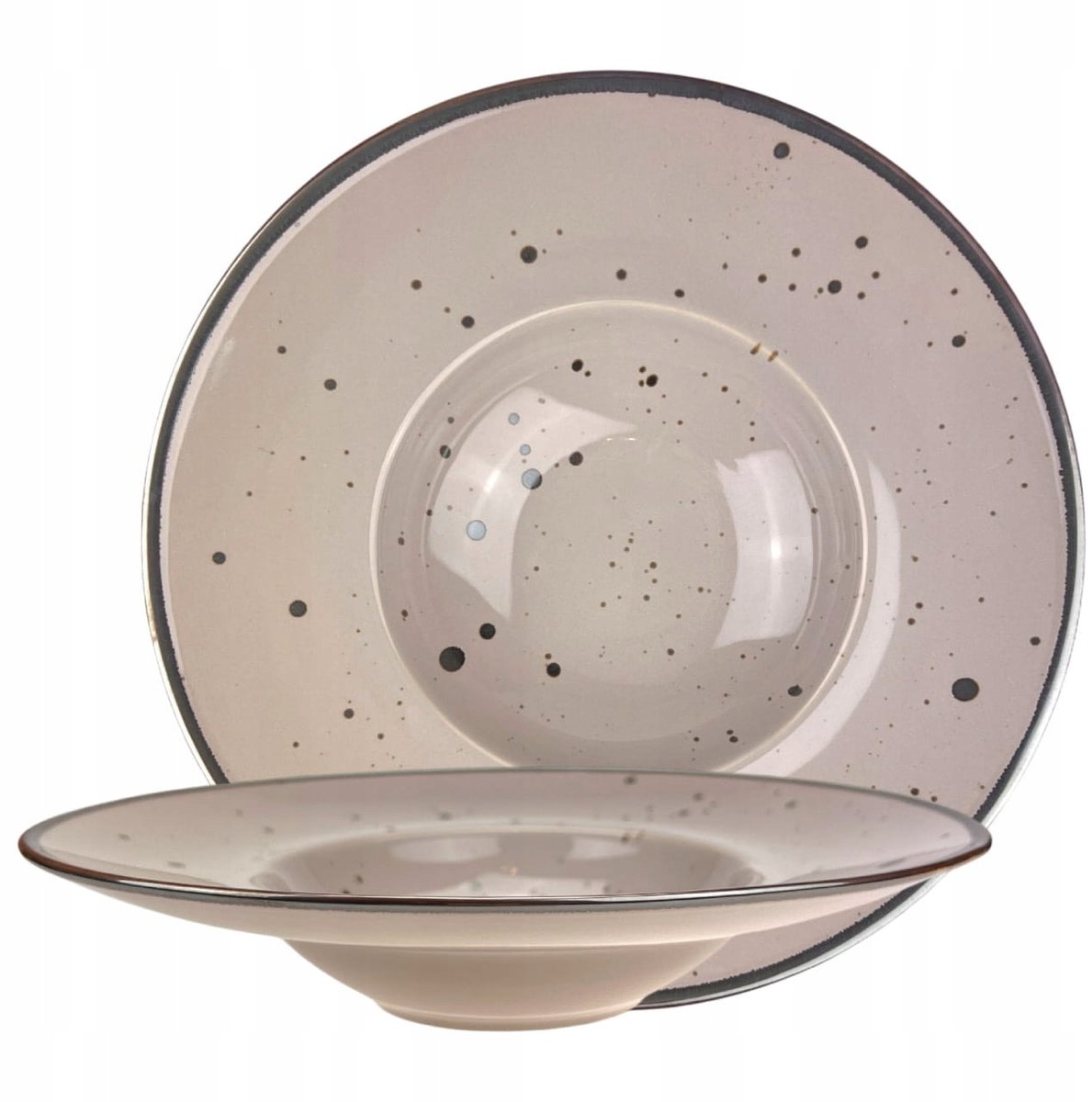 Bogucice Alumina Cottage Cappuccino Diep Pastabord 28 cm