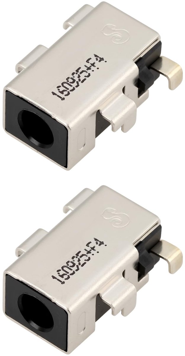 Dailygoods - 2 Stks Laptop DC Power Jack Oplaadpoort Compatibel met Acer